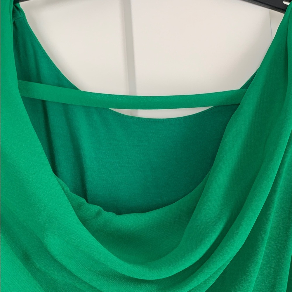 {Gianni Bini} Vibrant Green Maxi Dress - Picture 3 of 8